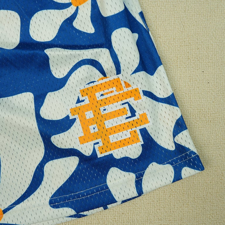 Eric Emanuel EE Basic Short Blue Daisies/Yellow - 7