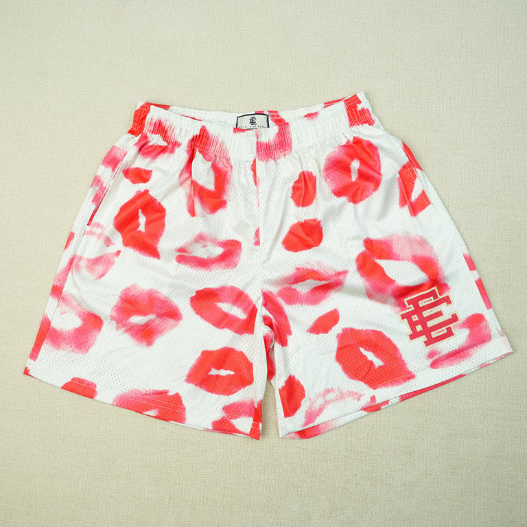 Eric Emanuel EE Valentines Day Kiss Shorts White - 6