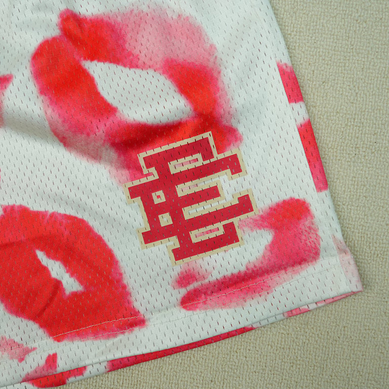 Eric Emanuel EE Valentines Day Kiss Shorts White - 7