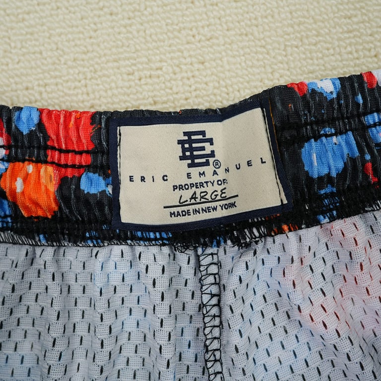 Eric Emanuel EE Basic Short Black Splatter - 7