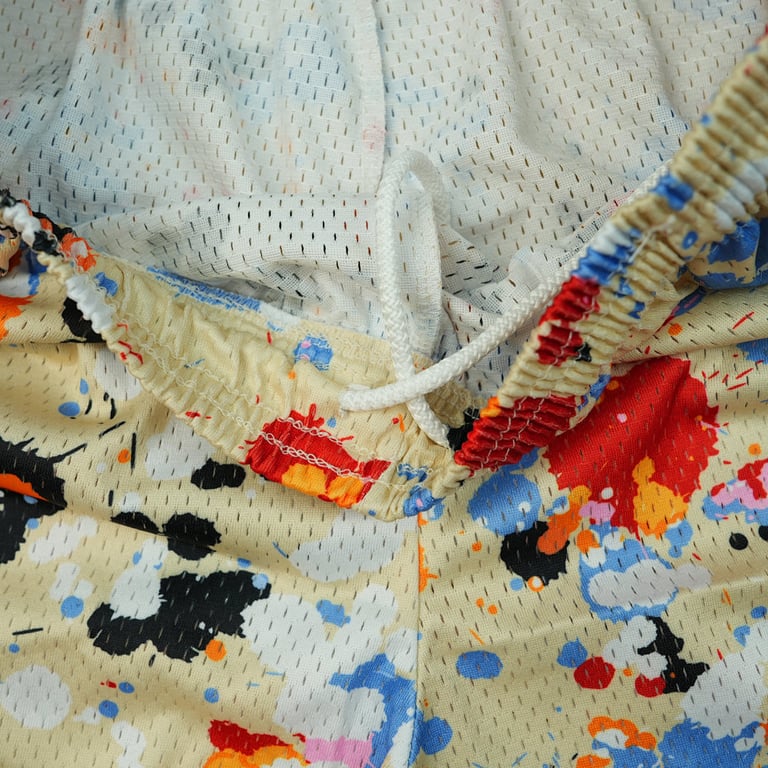 Eric Emanuel EE Basic Short White Splatter - 10
