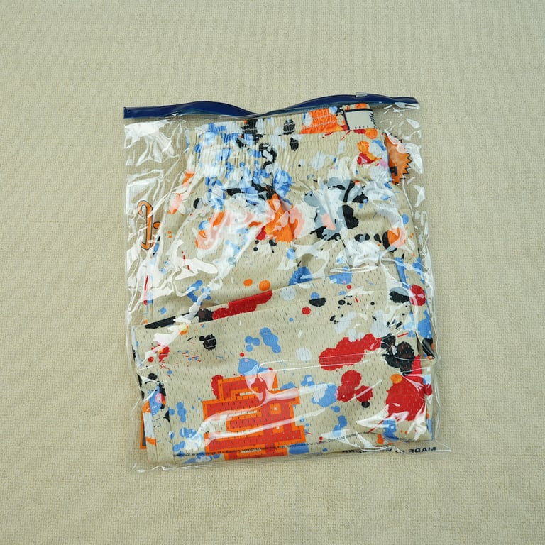 Eric Emanuel EE Basic Short White Splatter - 4