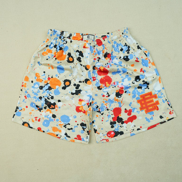 Eric Emanuel EE Basic Short White Splatter - 5
