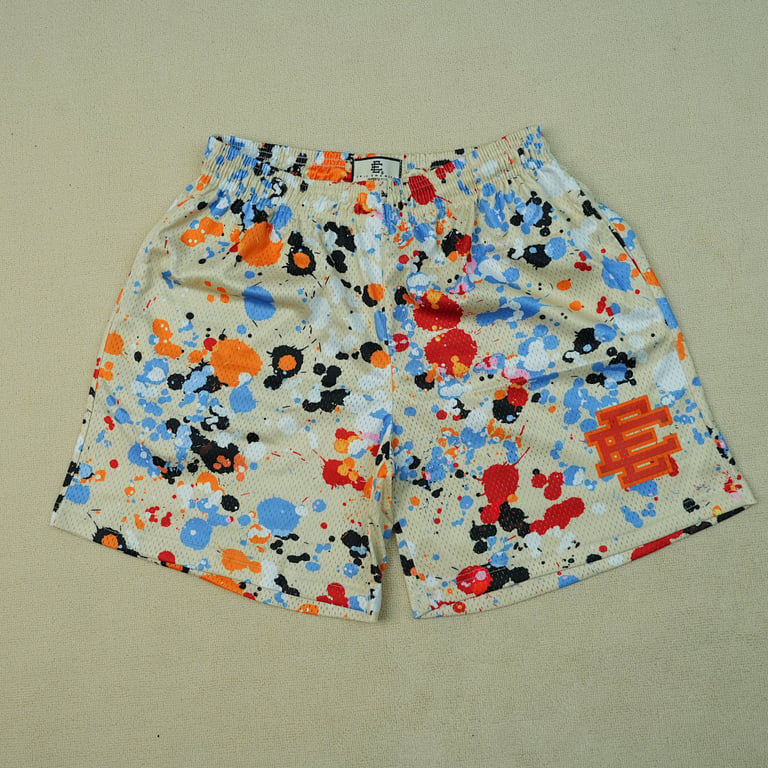 Eric Emanuel EE Basic Short White Splatter - 6