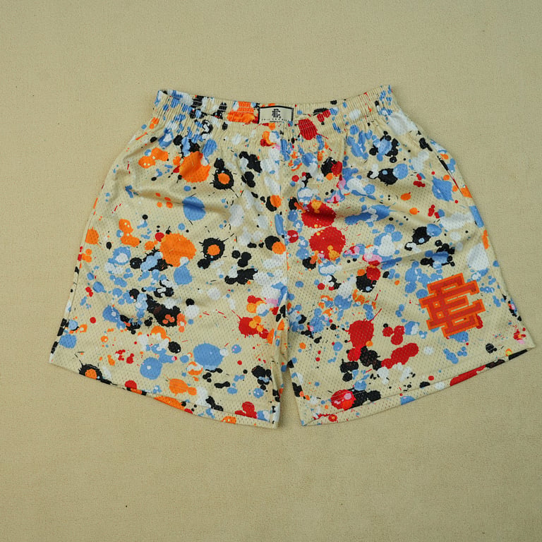 Eric Emanuel EE Basic Short White Splatter - 7