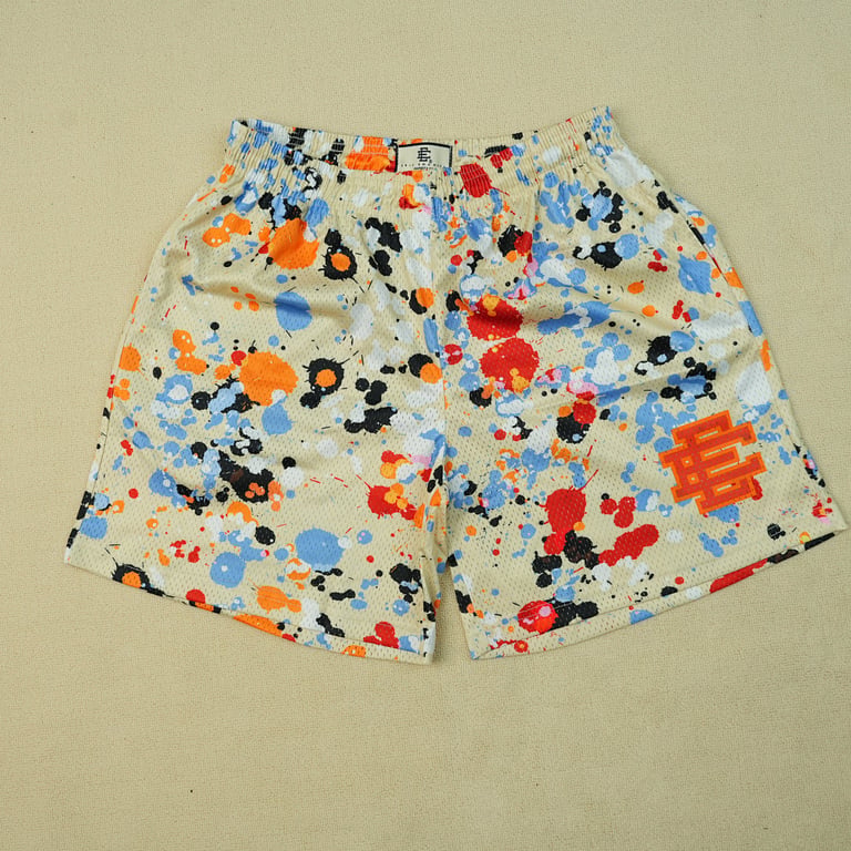Eric Emanuel EE Basic Short White Splatter - 8