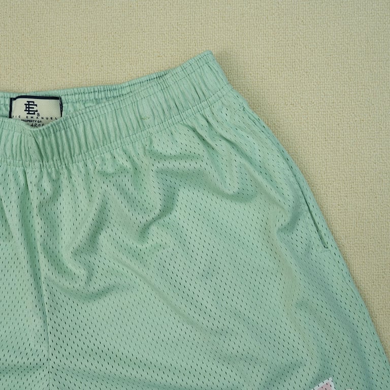 Eric Emanuel EE Basic Shorts Silt Green/Peach - 11