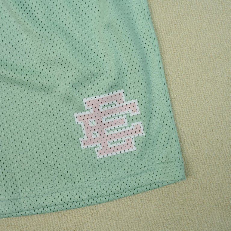 Eric Emanuel EE Basic Shorts Silt Green/Peach - 7