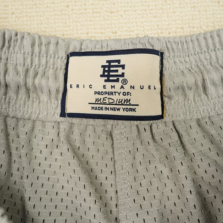 Eric Emanuel EE Basic Short (SS24) Grey/Black - 10