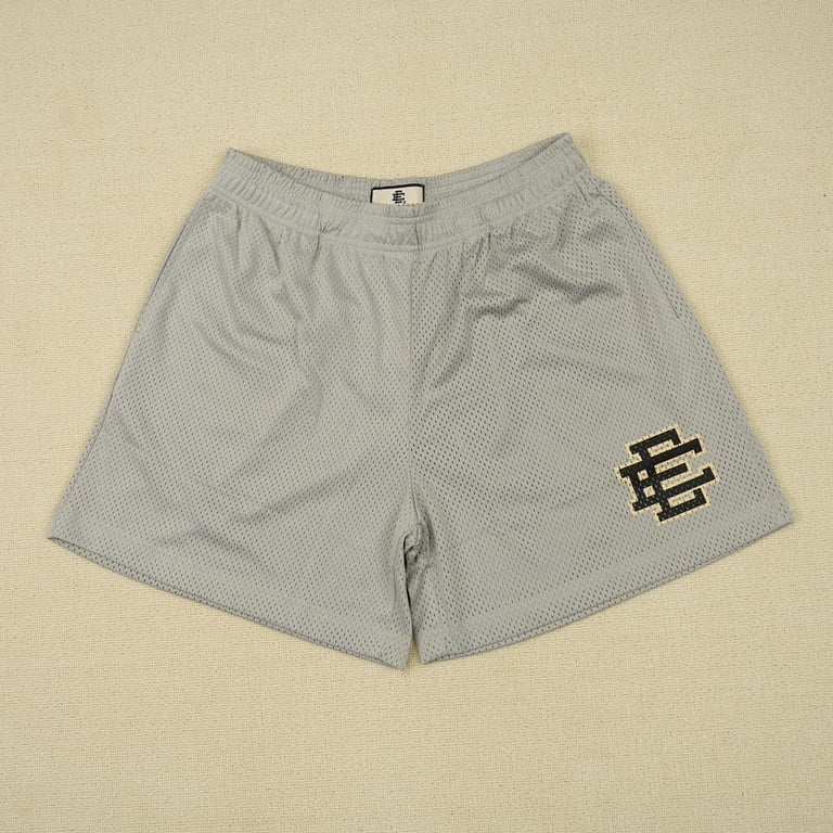 Eric Emanuel EE Basic Short (SS24) Grey/Black - 6
