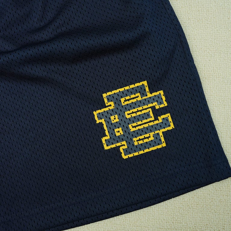 Eric Emanuel EE Basic Short (SS24) Navy/Yellow - 8