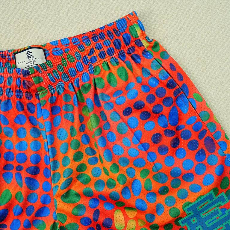 Eric Emanuel EE Short Multicolor/Aqua Green - 10