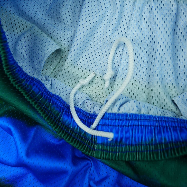 Eric Emanuel EE Short Blue/Green Stripe - 11