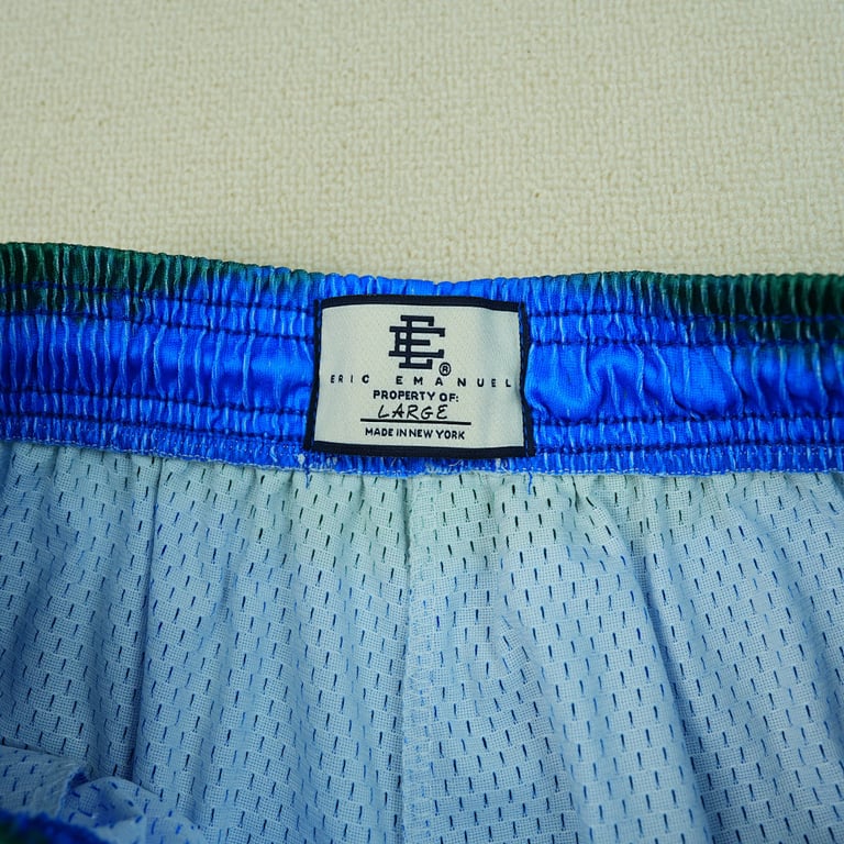 Eric Emanuel EE Short Blue/Green Stripe - 12