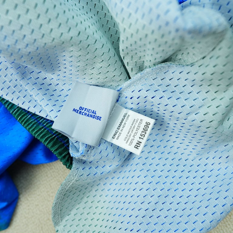 Eric Emanuel EE Short Blue/Green Stripe - 14