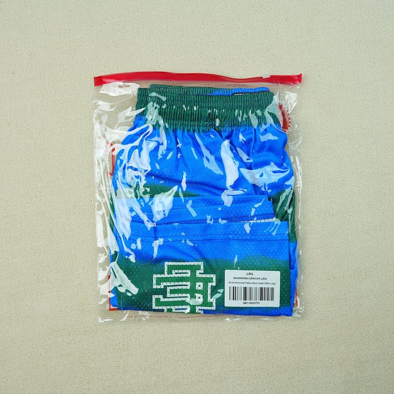 Eric Emanuel EE Short Blue/Green Stripe - 6