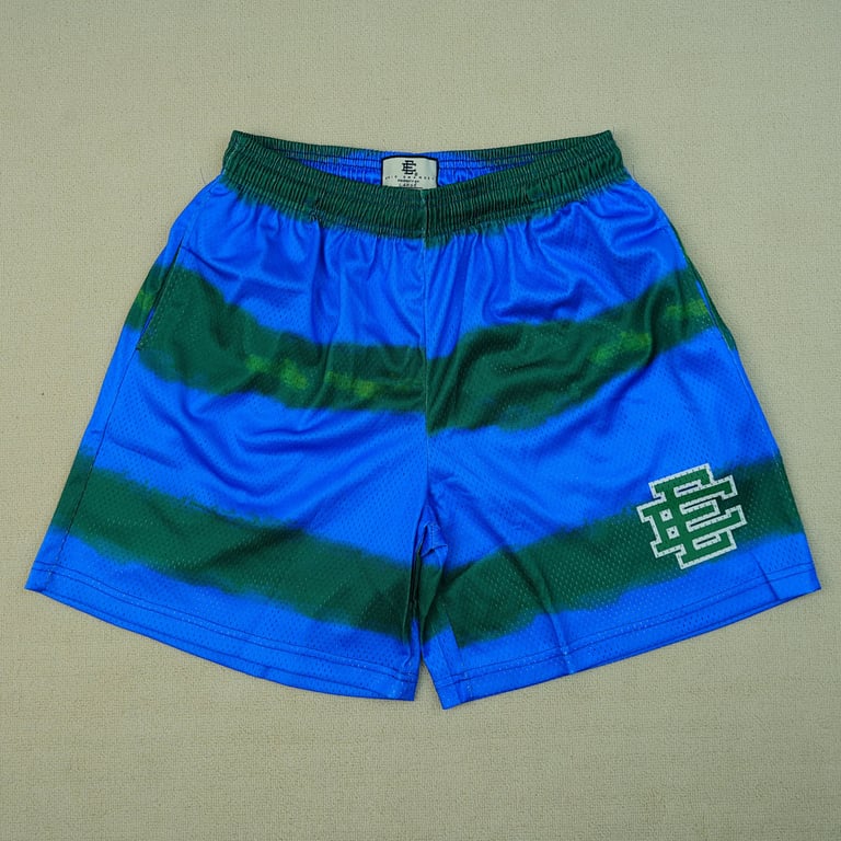 Eric Emanuel EE Short Blue/Green Stripe - 8
