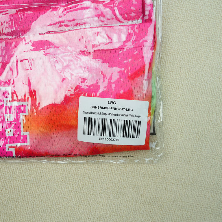 Eric Emanuel EE Short Pink/Yellow Stripe - 6