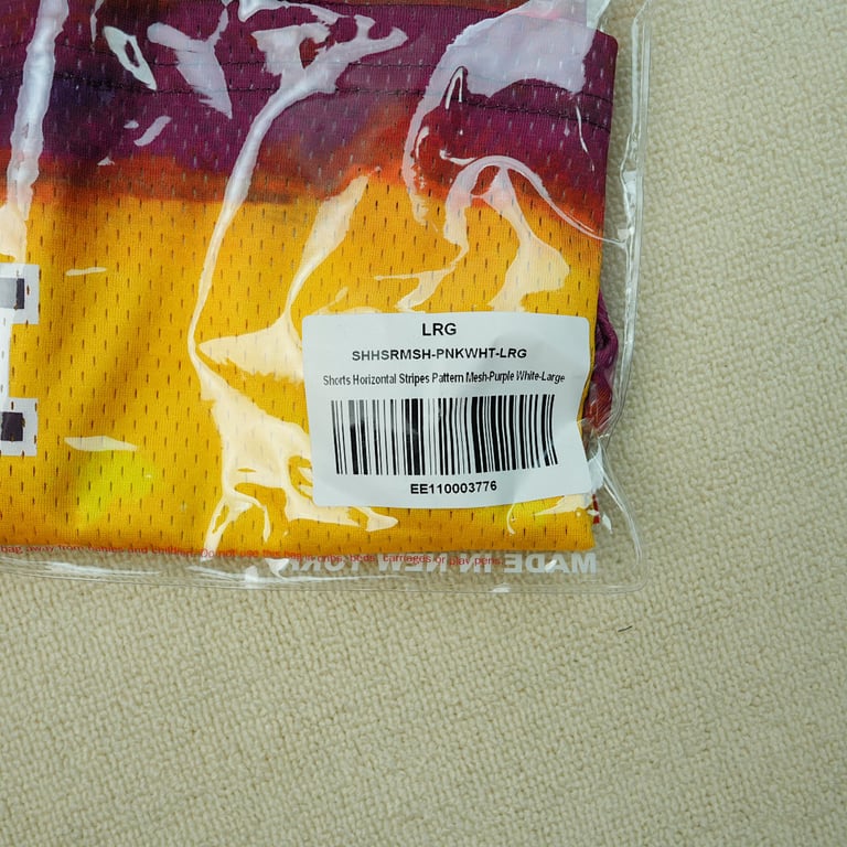 Eric Emanuel EE Short Yellow/Red Stripe - 5