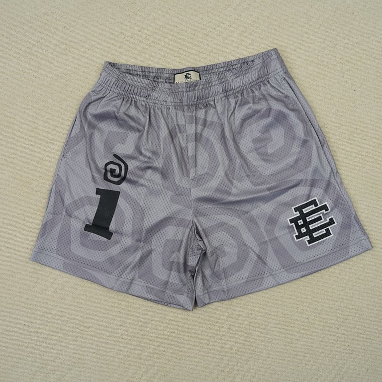 Eric Emanuel x Interscope Records EE Basic Short Grey - 4