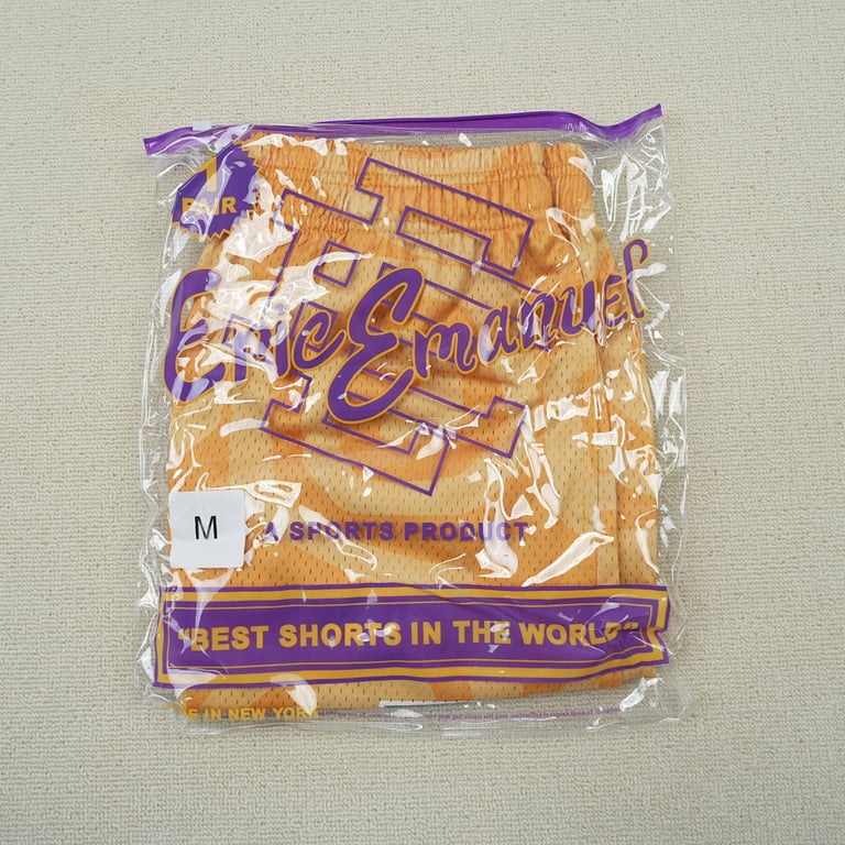 Eric Emanuel x Interscope Records EE Basic Short Yellow - 2