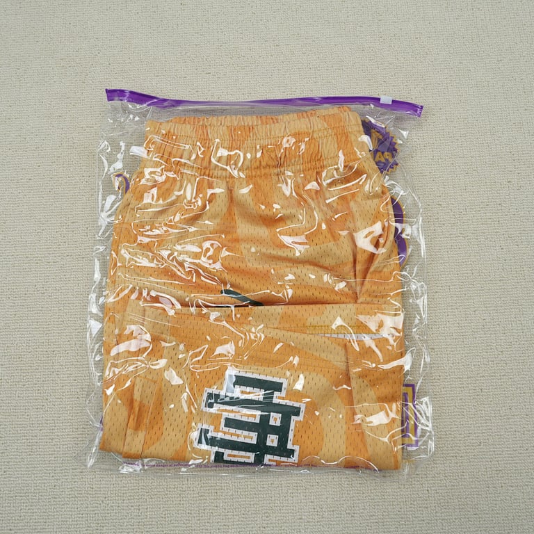 Eric Emanuel x Interscope Records EE Basic Short Yellow - 3