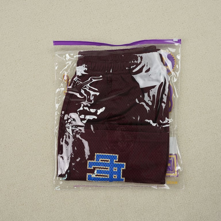 Eric Emanuel EE Basic Shorts Maroon/Royal - 3