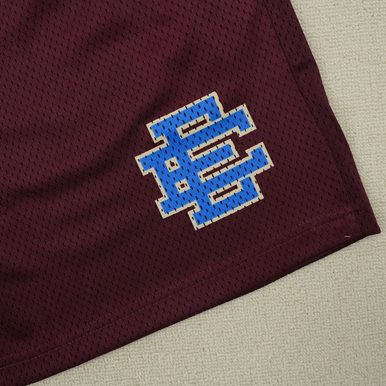 Eric Emanuel EE Basic Shorts Maroon/Royal - 4