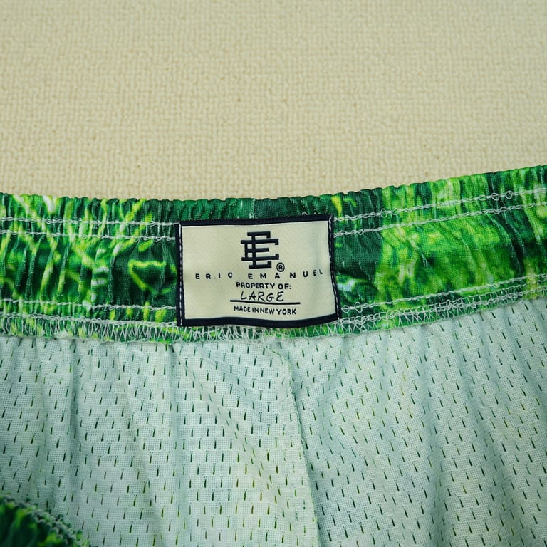 Eric Emanuel EE Basic Short Neon Green Paisley - 12