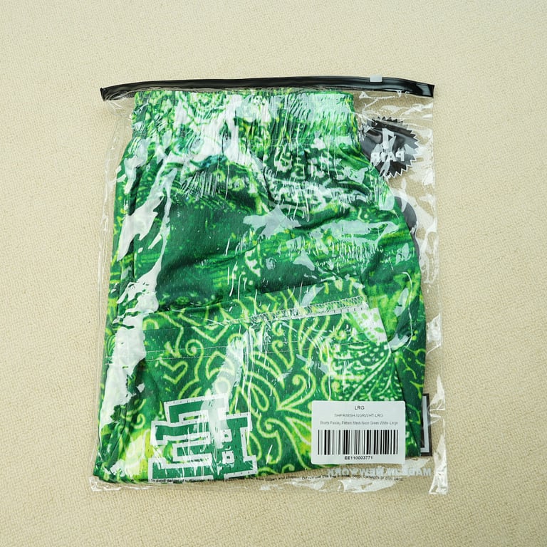 Eric Emanuel EE Basic Short Neon Green Paisley - 5