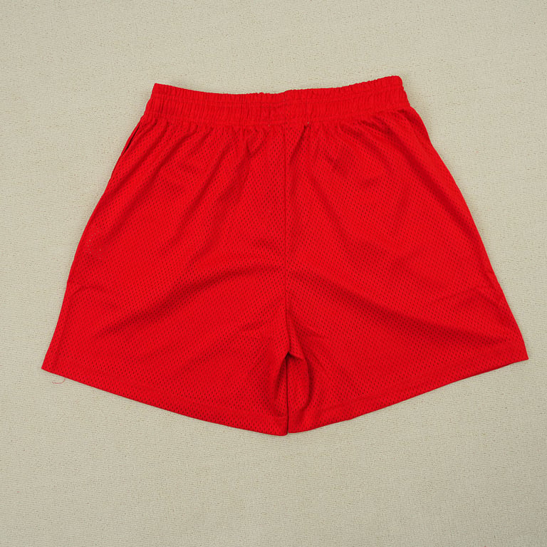 Eric Emanuel EE Basic Shorts Red/Aqua - 12
