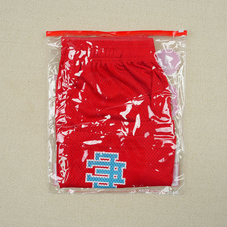 Eric Emanuel EE Basic Shorts Red/Aqua - 3