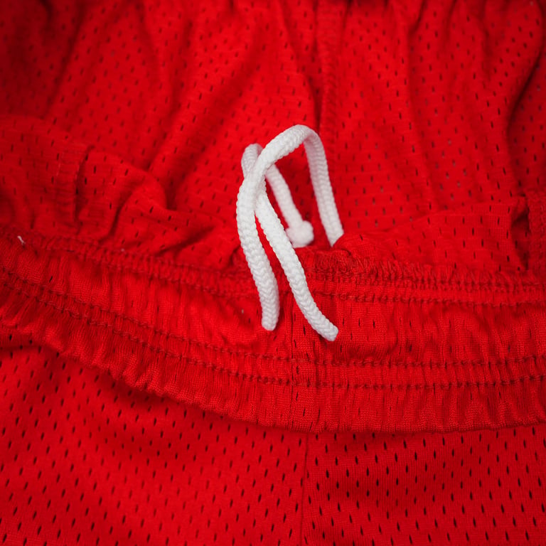 Eric Emanuel EE Basic Shorts Red/Aqua - 6