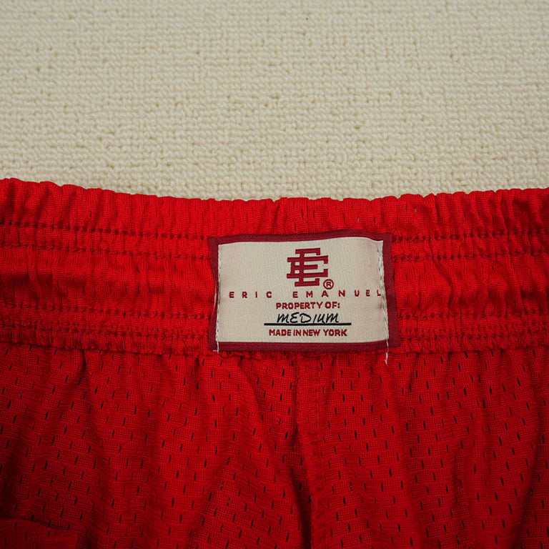 Eric Emanuel EE Basic Shorts Red/Aqua - 7