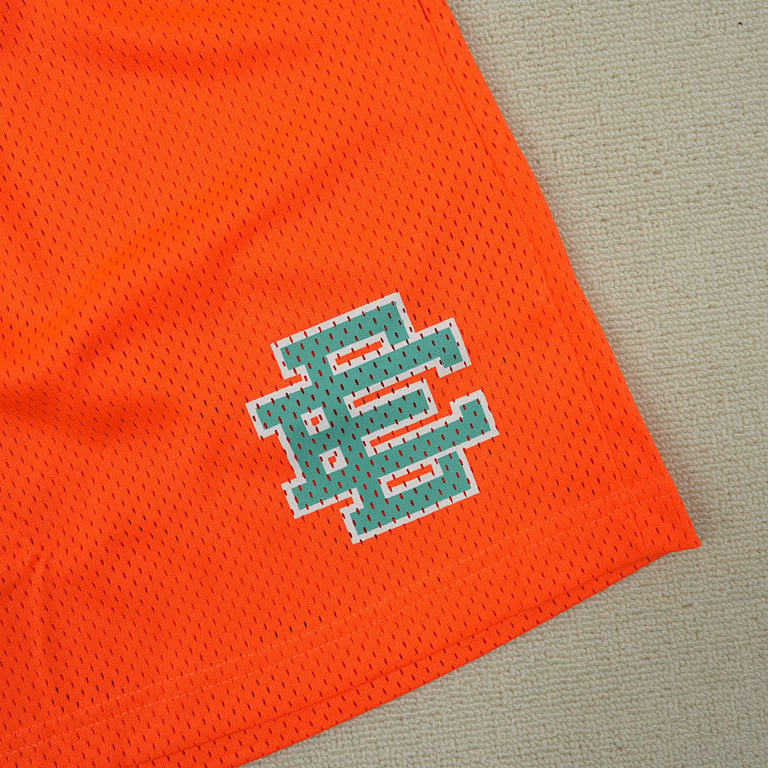 Eric Emanuel EE Basic Short Fiery Coral/Teal - 5