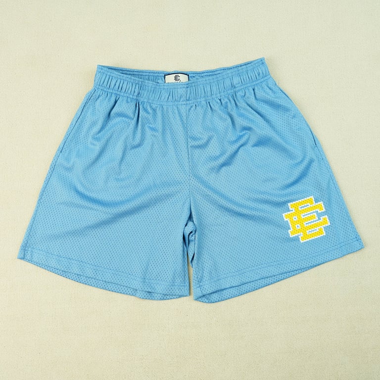 Eric Emanuel EE Short Carolina Blue/Yellow - 6