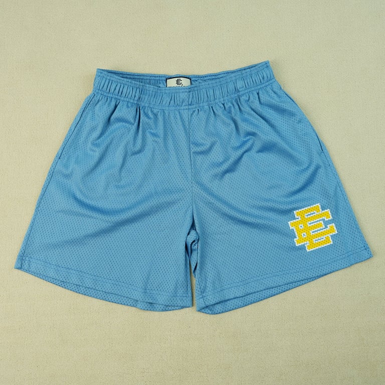 Eric Emanuel EE Short Carolina Blue/Yellow - 7