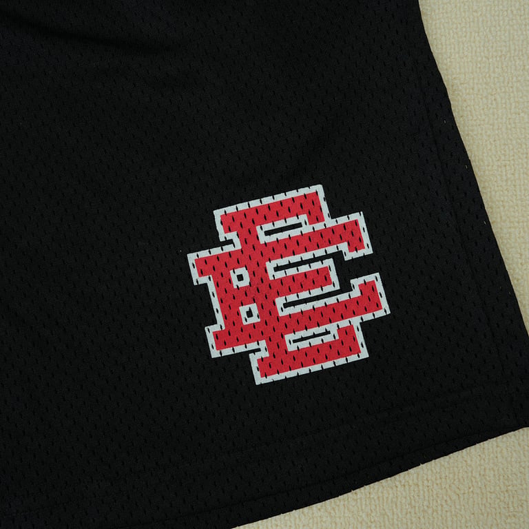 Eric Emanuel EE Basic Short (FW21) Black Varsity Red - 11