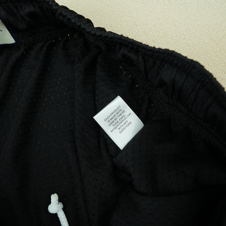 Eric Emanuel EE Basic Short Black/Varsity Red - 10