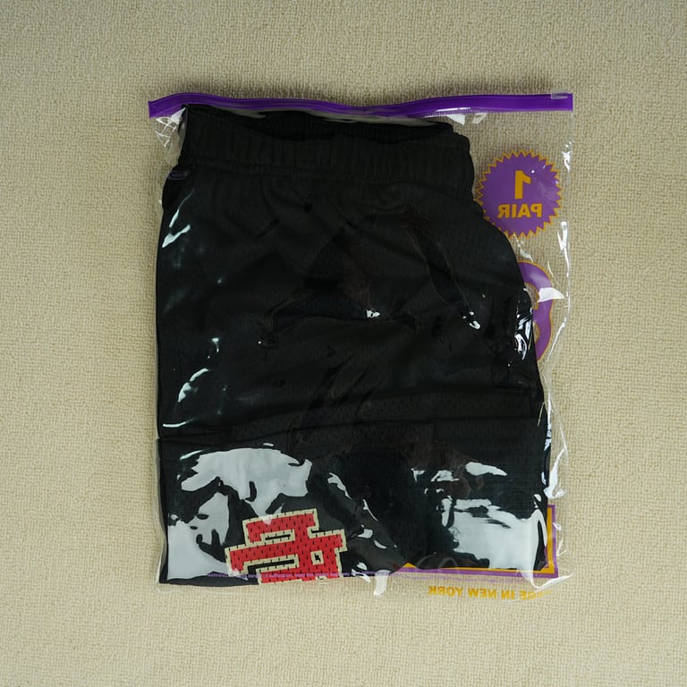 Eric Emanuel EE Basic Short Black/Varsity Red - 5