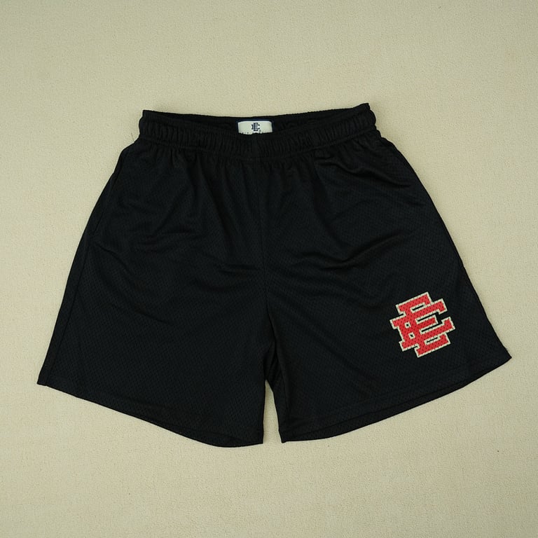 Eric Emanuel EE Basic Short Black/Varsity Red - 6