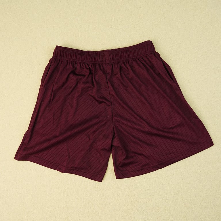 Eric Emanuel EE Basic Lightning Bolt Short Maroon/Orange/Bone - 13