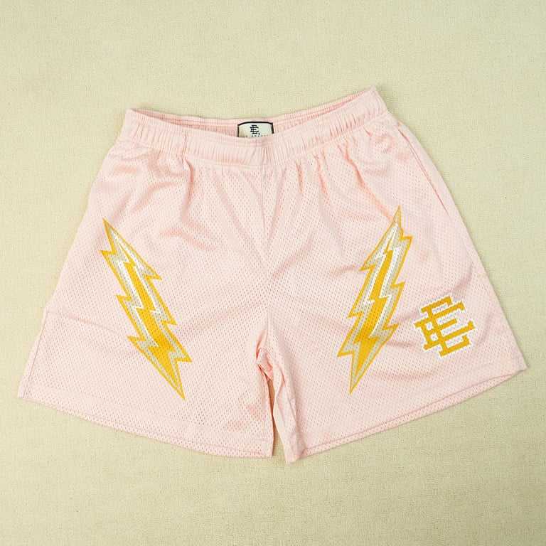 Eric Emanuel EE Short Rose Quartz/Yellow Bolt - 5