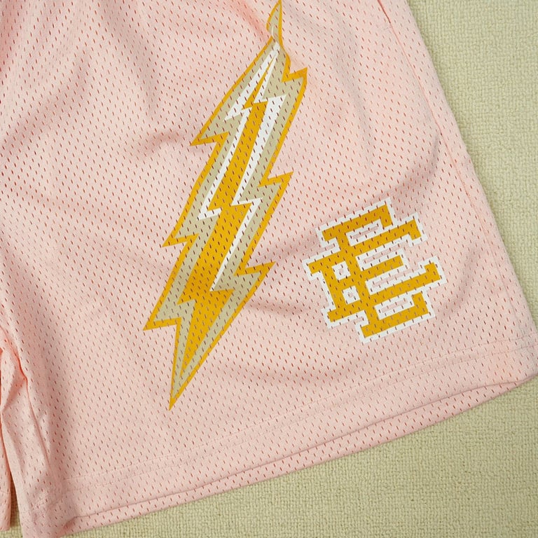 Eric Emanuel EE Short Rose Quartz/Yellow Bolt - 7