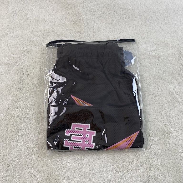 Eric Emanuel EE Short Dark Brown/Pink Bolt - 2