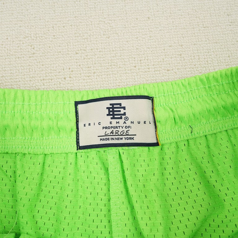 Eric Emanuel EE Basic Short Gecko Green Bolts - 11