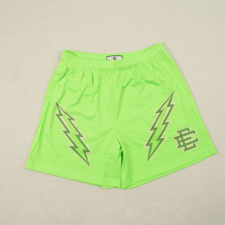 Eric Emanuel EE Basic Short Gecko Green Bolts - 12
