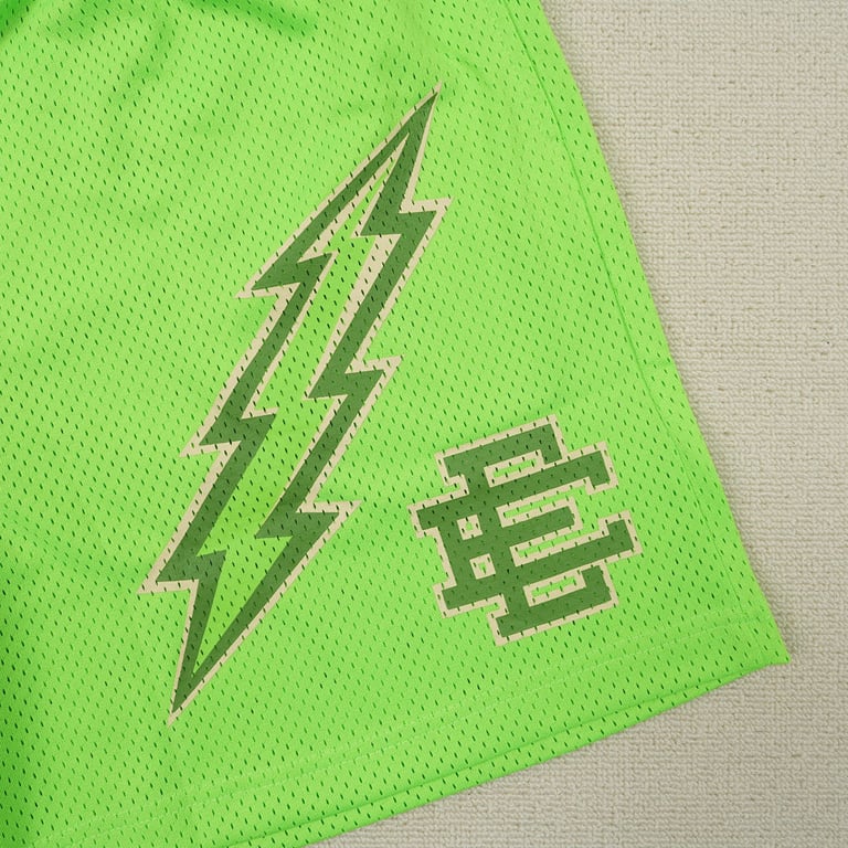 Eric Emanuel EE Basic Short Gecko Green Bolts - 6