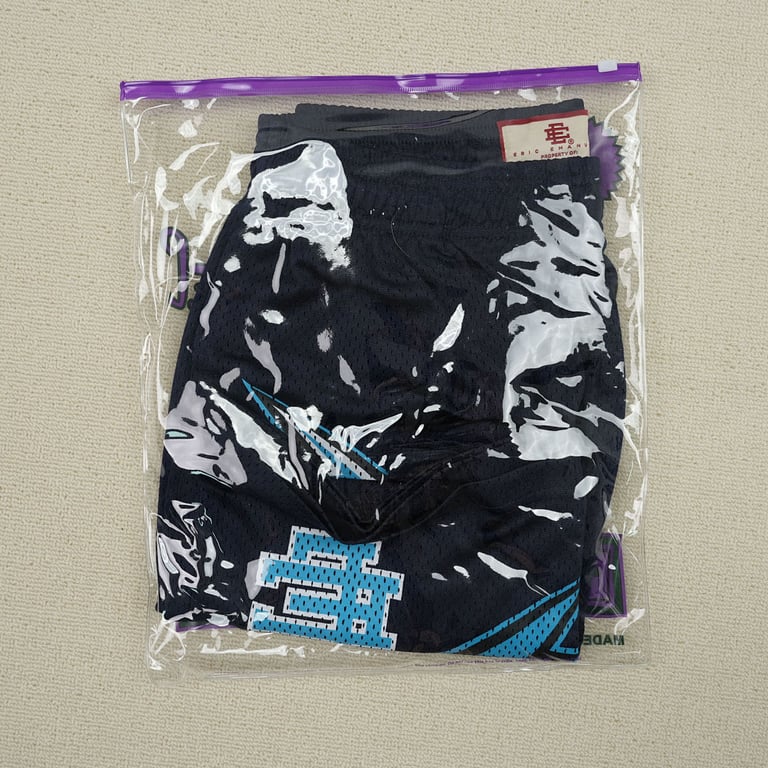 Eric Emanuel EE Basic Lightning Bolt Short Navy/Black/Teal - 3
