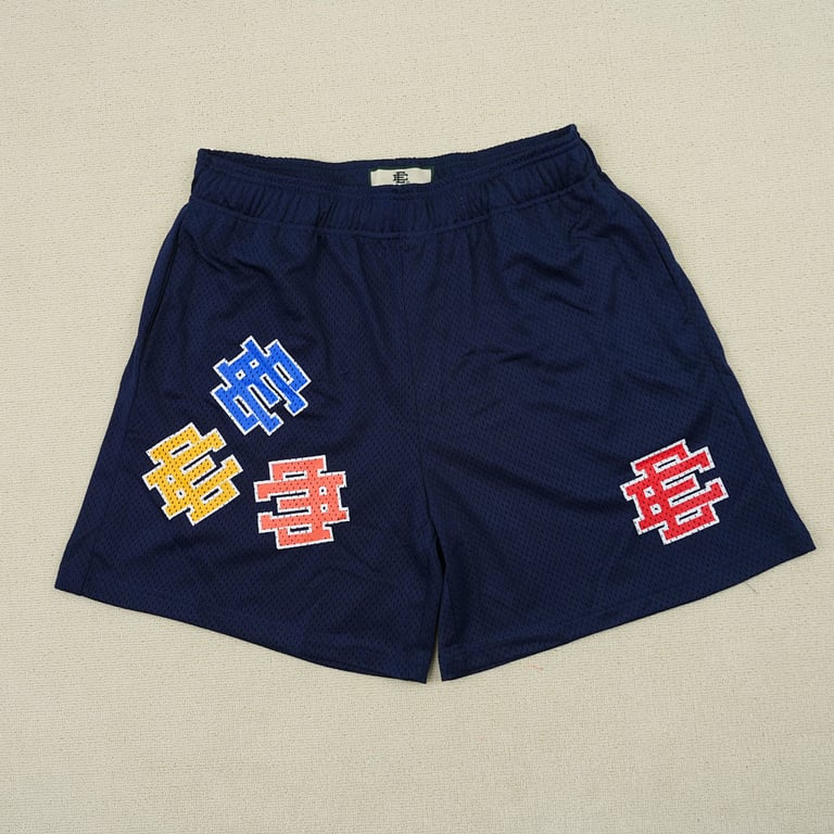 Eric Emanuel EE Basic Test Print Short Navy - 4